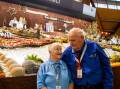 Central District Exhibit volunteers Maureen and John Barnes, Bandon Grove, at the 2024 Sydney Royal Easter Show. Picture by Elka Devney