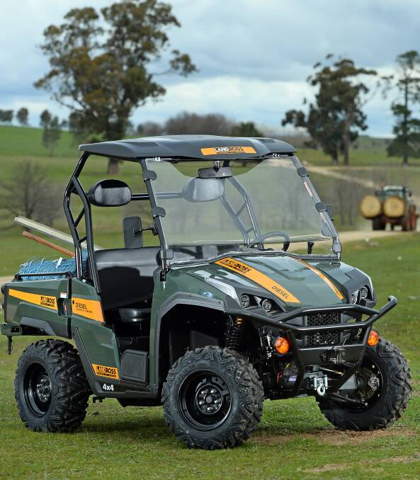 Mojo Motorcycles' Perkins diesel powered Landboss side by side is one of the many on the market contributing to strong sales growth in the segment.