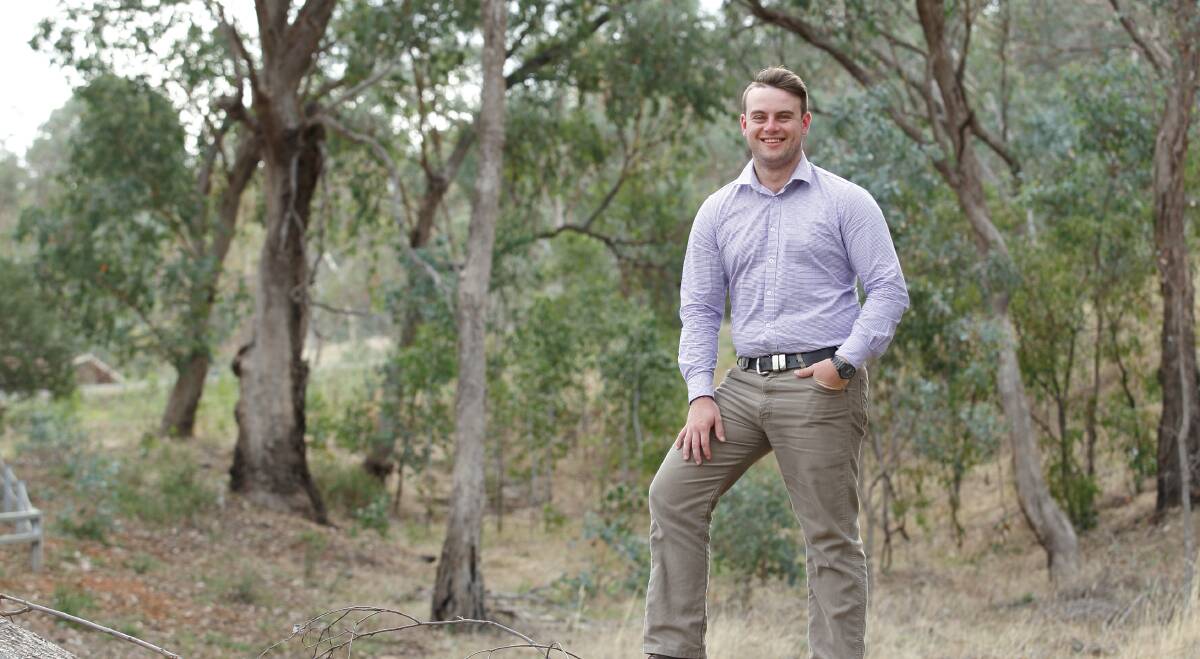 Environmental award: Winner Josh Gilbert:  “My family has been farming the same land for 40,000 years and Aboriginal people like myself have a real connection with the land”, Photo: supplied.