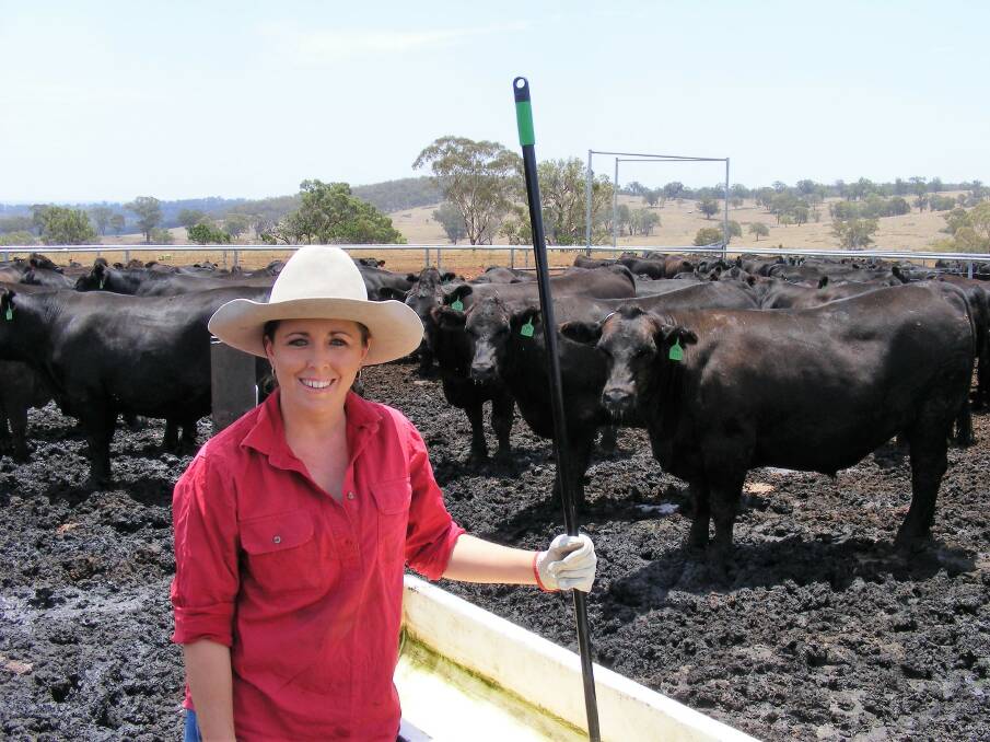 Inverell's Ashley Coleman was one of 11 participants in the inaugural GenAngus Future Leaders program held in Sydney from February 20 to 22. 