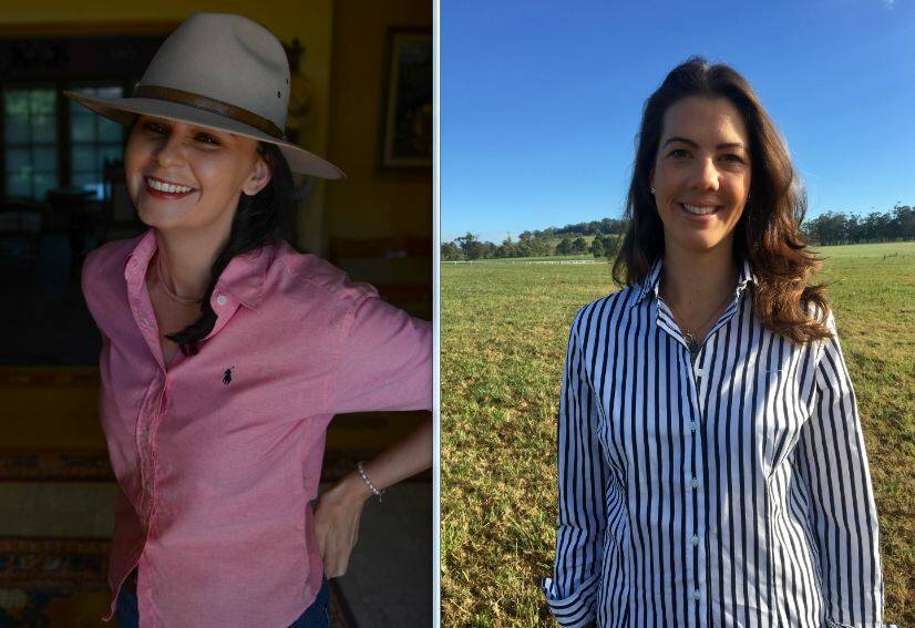 The 2017 Young Farming Champions - as unveiled by Art4Agriculture and Cotton Research Development Corporation - are Jess Lehmann (photo: Shanna K Whan) and Nellie Evans from NSW. 