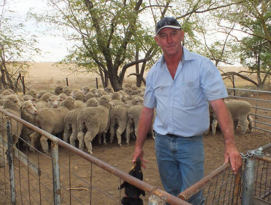 Bill Hurley, "Killanear", Boorowa, says he'll bring his shearing forward a week to take advantage of peak wool prices, and so he can sell at the July wool sales in Sydney.  