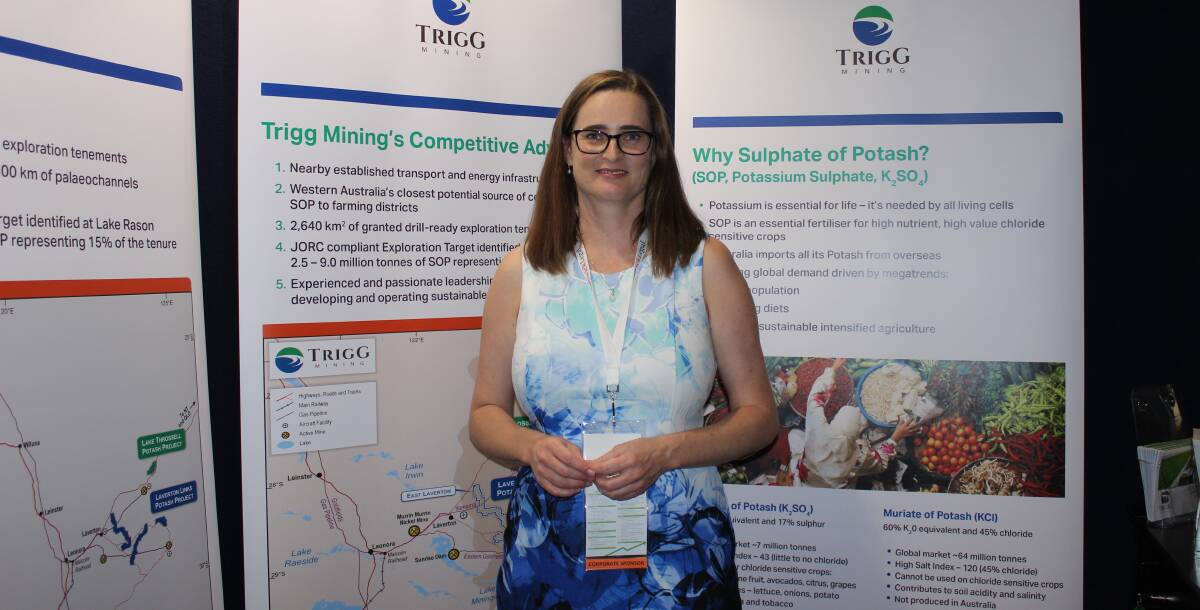 Trigg Mining managing director Keren Paterson was at WAFarmers' 2019 Trending Ag conference.
