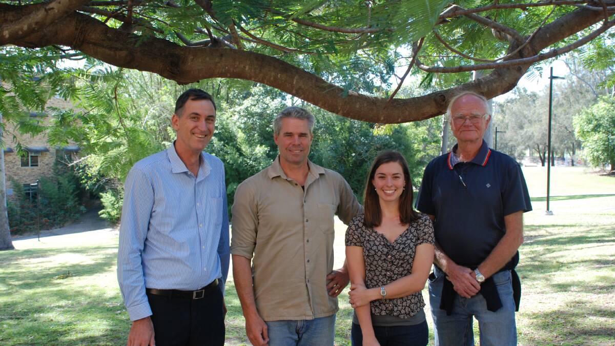 Authors of The Sino-Australian Cattle and Beef Relationship Colin Brown, Scott Waldron, Brooke Edwards and John Longworth.