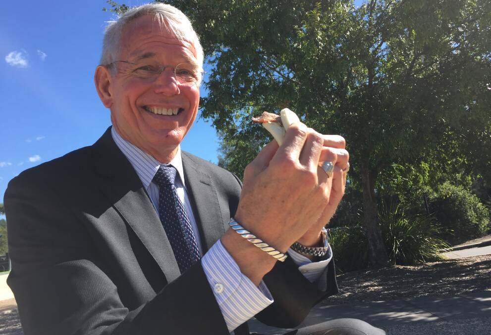 A Regents Professor of meat science in the Department of Animal Science at Texas A&M University, Dr Stephen Smith, enjoys the health benefits of Australian Wagyu. 
