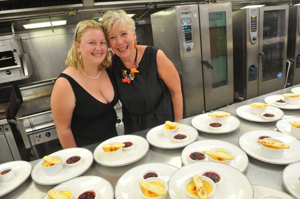 Maggie Beer (pictured here with Carla Wiese-Smith) and her premium food label along with brand owner Long Table group (LON) is on Punter's watchlist.
