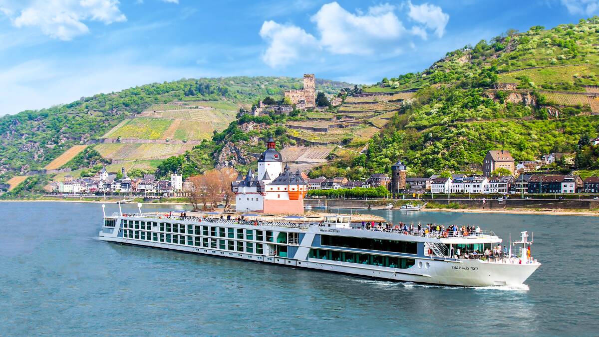 Imagine cruising the magical Rhine River on board one of Evergreen’s Emerald "Star Ships".