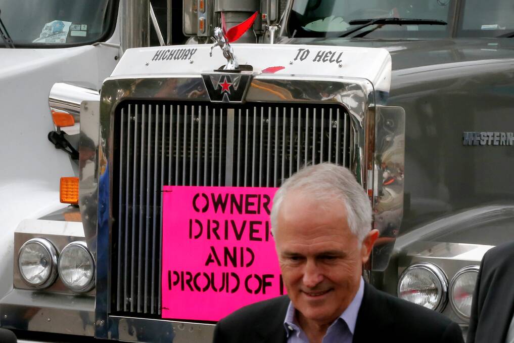 Prime Minister Malcolm Turnbull abolished the Road Safety Remuneration Tribunal but NatRoad fears NSW laws may be modified to emulate its some of its orders.