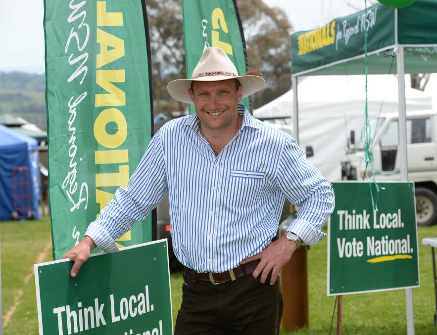 The Henty Field Days must feel like a lifetime away for Nationals' candidate Scott Barrett.