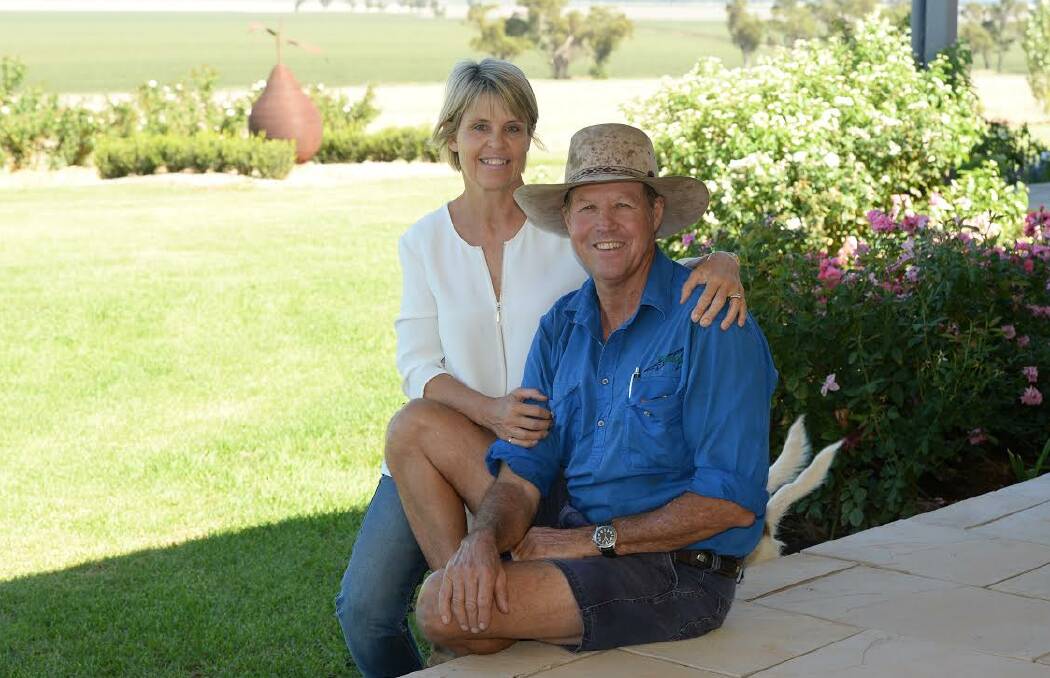 Jo and Scott McCalman, "Kurandah", Gunnedah, six years since Jo donated one of her kidneys to Scott. After years of misdiagnosis, Scott was finally diagnosed with IgA nephropathy, a condition which usually affects young, active men.