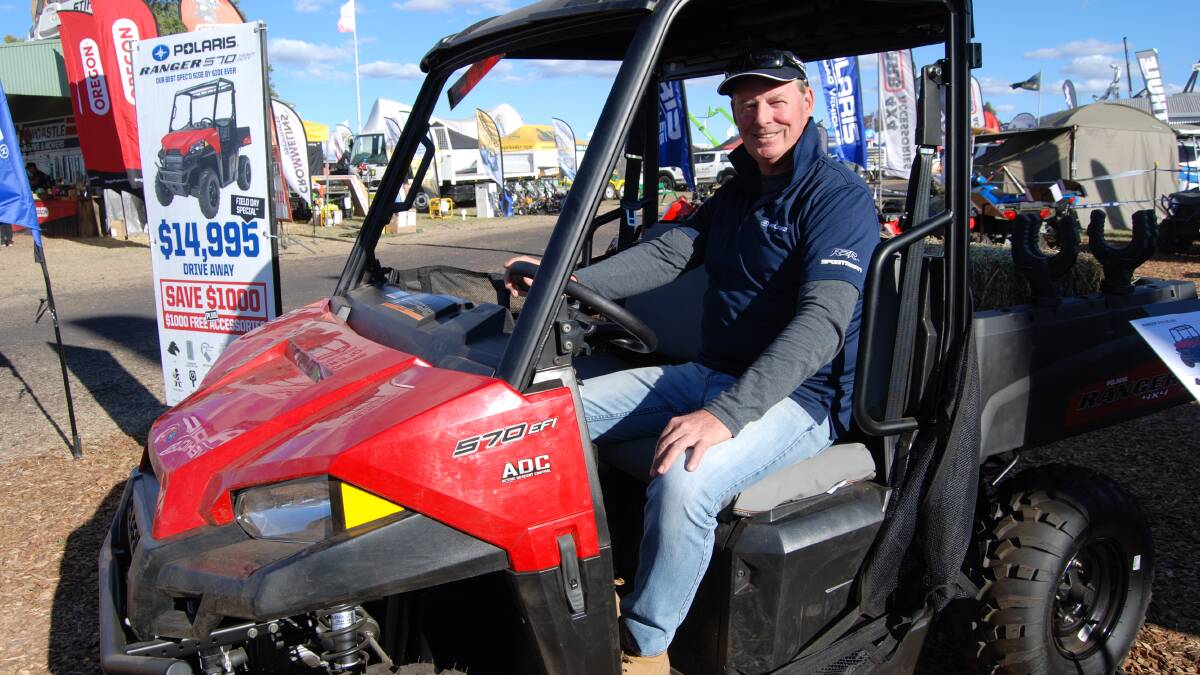 Polaris regional manager for NSW, Kris Matich, says better education and a SafeWork NSW rebate for primary producers was helping demand for side-by-side vehicles.