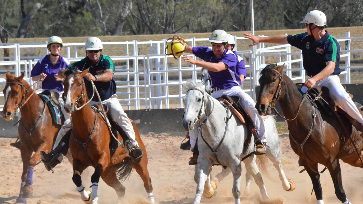 Horseball will be one of the horse sports demonstrated at ANFD.