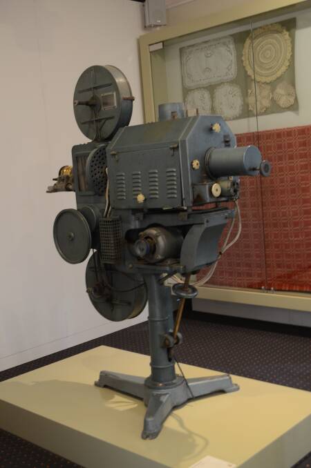 One of the original projectors at the Roxy Theatre is now part of the Roxy Museum opened in 2014.