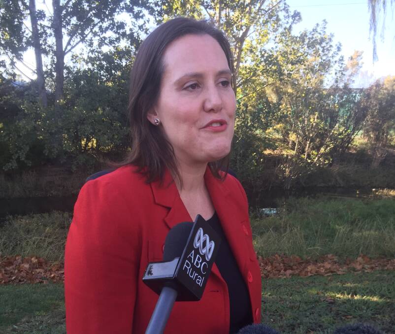 Financial Services Minister Kelly O’Dwyer.