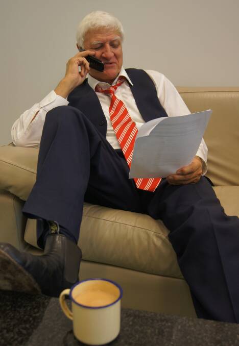 Queensland independent MP Bob Katter.