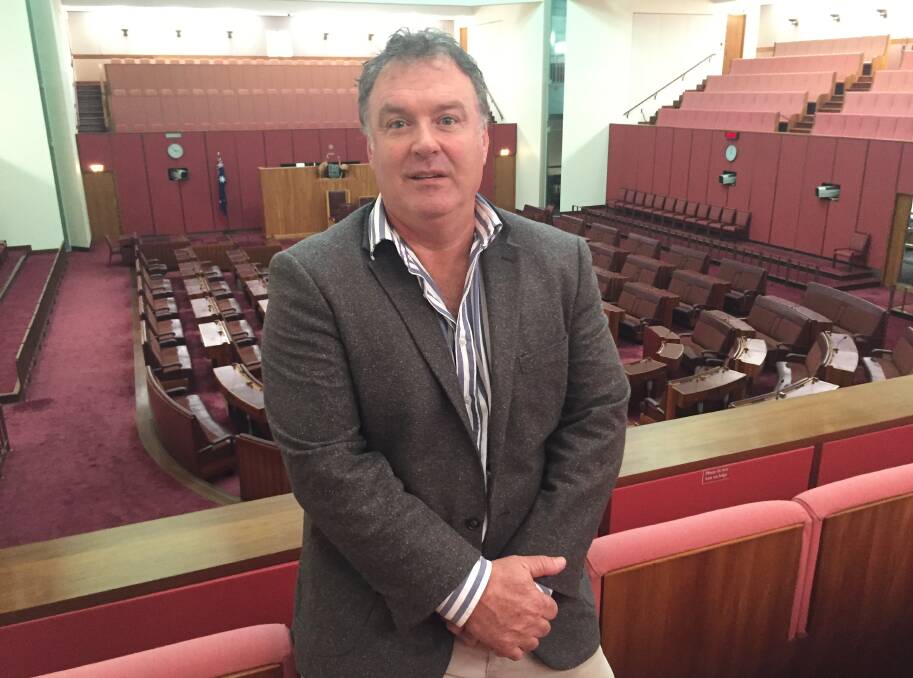 New WA One Nation Senator Rod Culleton had his first glimpse of the Upper House on a recent trip to Canberra.
