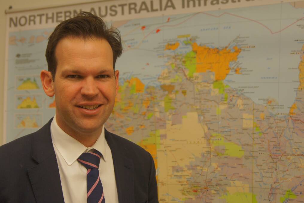  Queensland Nationals Senator and Minister for Resources and Northern Australia, Matthew Canavan.