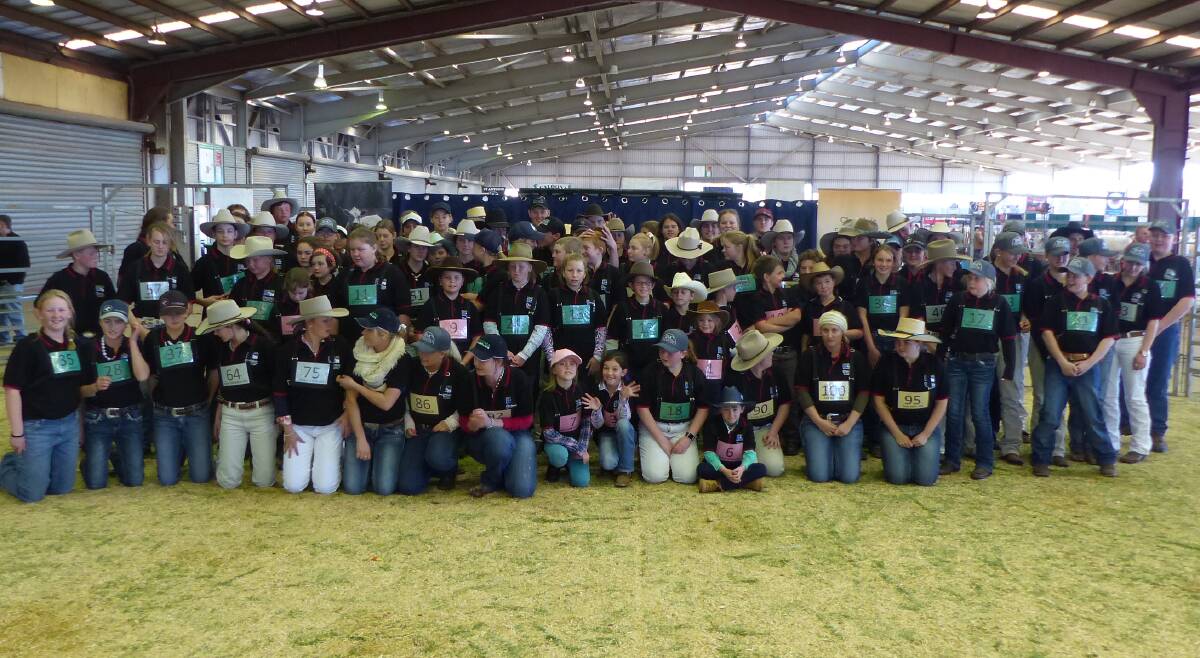 One hundred young beef enthusiasts from across Australia gathered at Dubbo showground for the annual Charolais National Youth Stampede, the largest number of participants since the inaugural educational event.