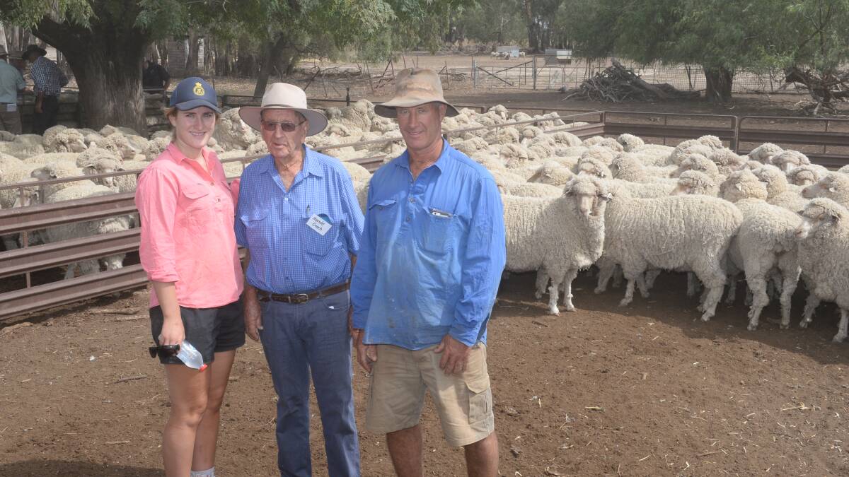 Harold, Phillip and MegCrouch of Karu Pastoral Pty Ltd, Milby, Condobolin, won both the Don Brown and the CW zone championship last year.