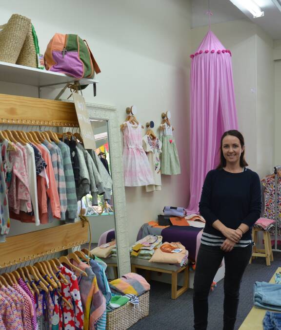 Lauren Connor, Moree, has recently taken the reigns of children clothing store, La Maison Rose.