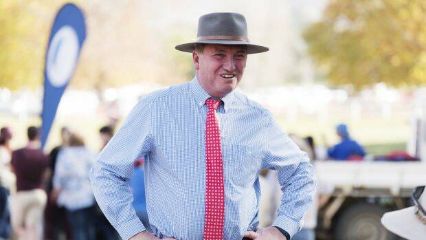 Deputy Prime Minister Barnaby Joyce want to see more government agencies move to the bush.  Photo: James Brickwood