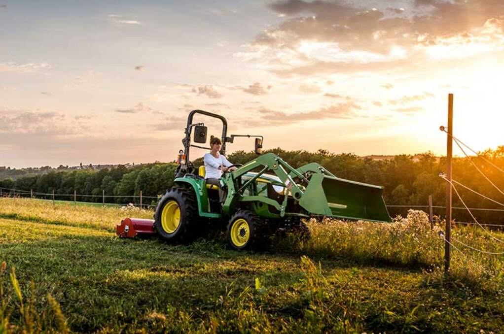 NEW DESIGN: The John Deere 3038E has been redesigned to better suit customer needs while still keeping the features which have made it so popular.