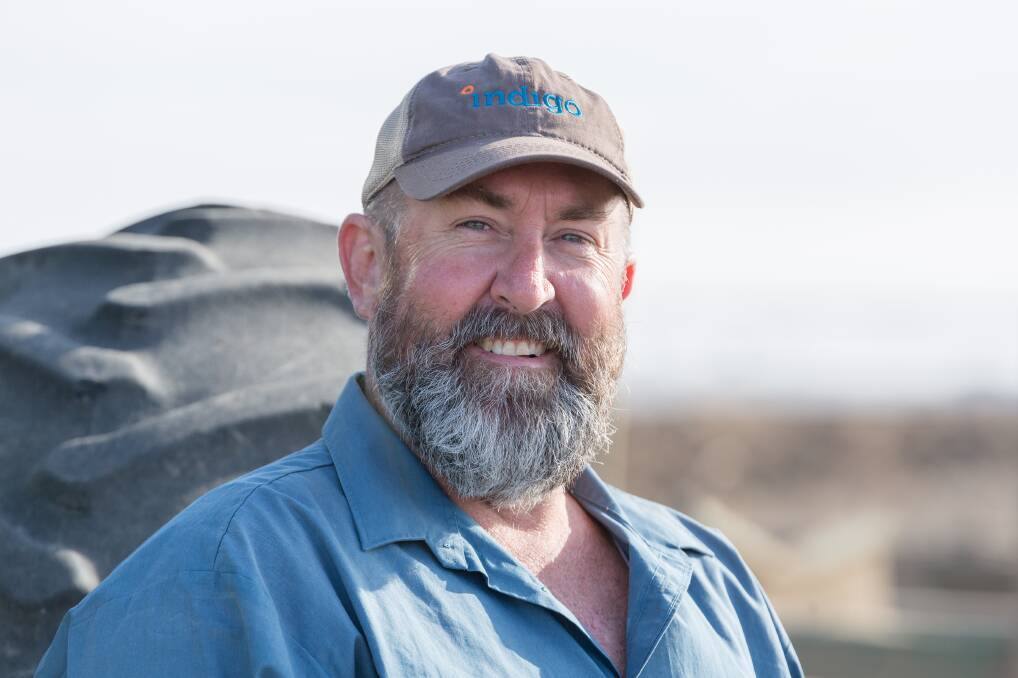 Dale Trevorrow was approached to take part in the inaugural Australian pilot season for Indigo Wheat, a microbal inoculant designed to protect yields from environmental stress.