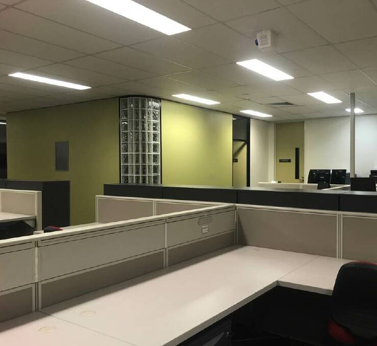 EMPTY OFFICE: Inside the APVMA's interim office in Armidale on September 15. Photo: Fairfax Media. 