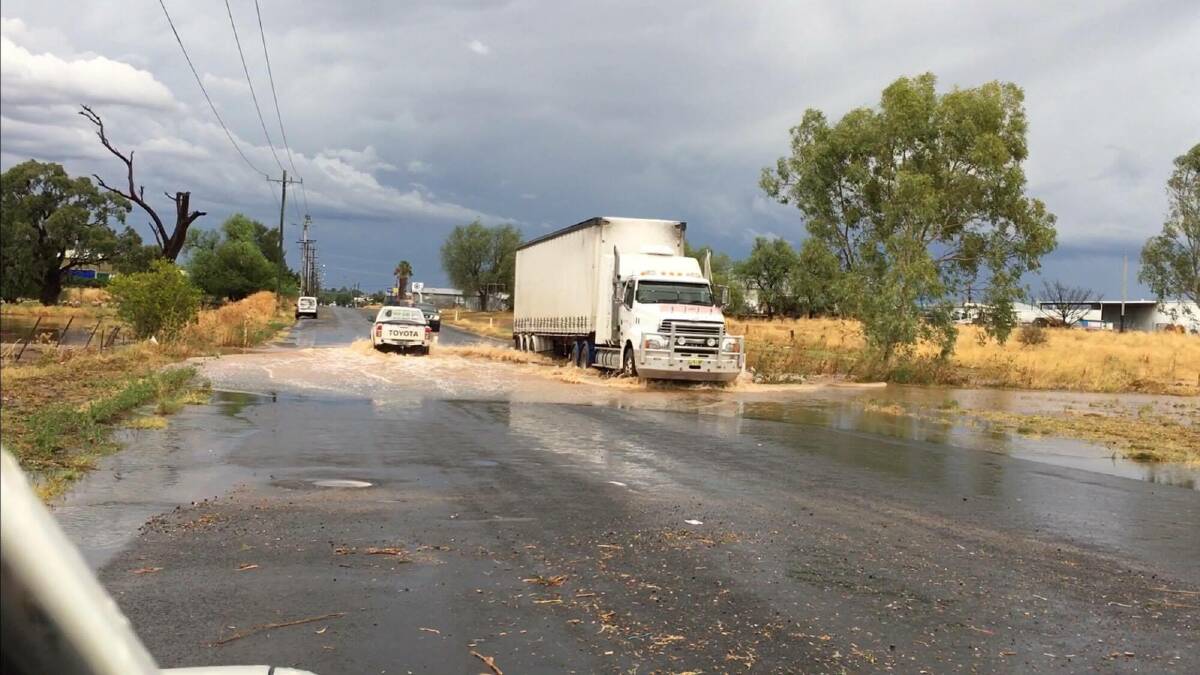 RAIN: It has been a wet month in Dubbo with well over 100 millimetres saturating the region as of yesterday afternoon. Photo: CONTRIBUTED