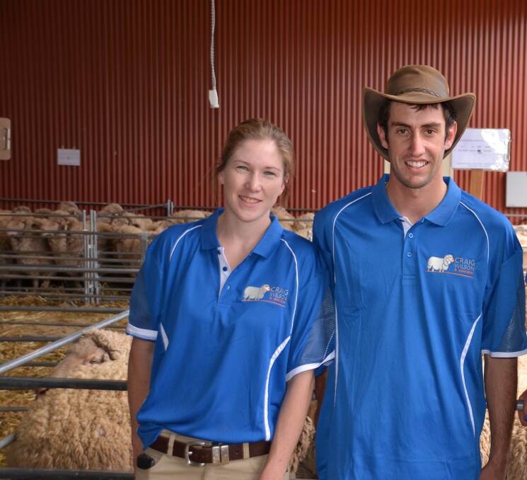 The 2016 joint Peter Westblade Scholarship recipients Emily Carlon (nee Anderson), Crookwell, and Josh Malloy, Yerong Creek. Six are vying for this year's scholarship. 