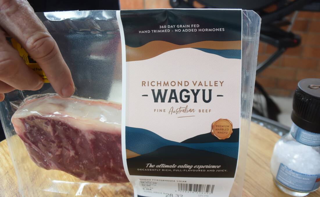 NCMC's own branded single-serve Wagyu steak, grown on the New England and ready to take home after a new packaging facility is built on site.