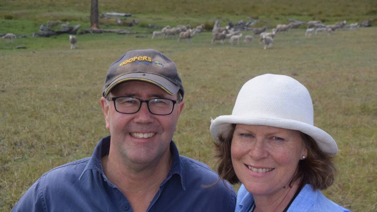 Dan and Sarah Calvert, 'Kalgara' are passionate about growing super fine wool that meets demand from traditional Italian manufacturers.