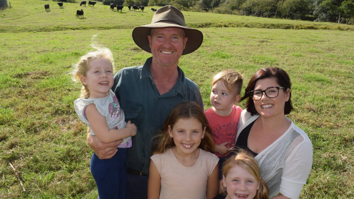 Nambucca Valley will show off its economic achievements this week at a regional development conference. Here the Green family, Taylors Arm, display great Angus cattle that help comprise the backbone of rural economy.