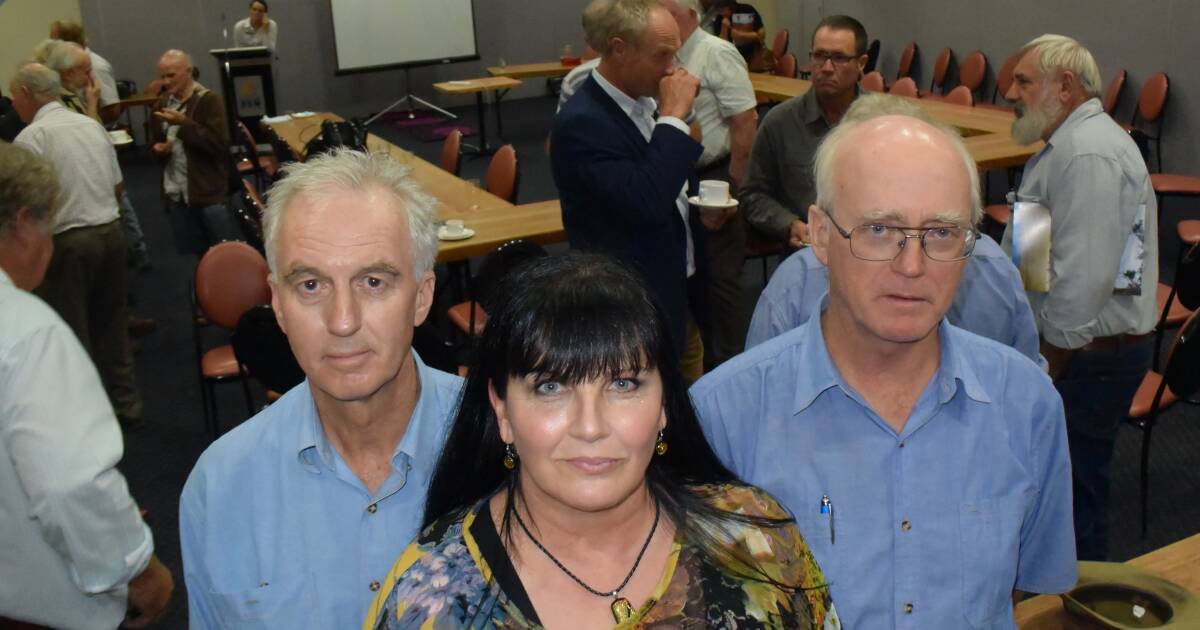 Michael Coombe of Koppers Grafton, Bronwyn Petries, Tenterfield and Robert Dyason, Coombell, are concerned forestry will be left out of initial land management plans.