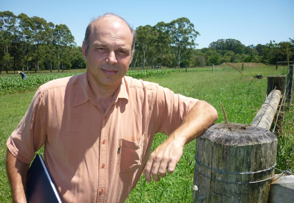 Wollongbar DPI soils scientist Dr Lukas van Zwieten is a world authority on the benefits of biochar as a soil enhancer.