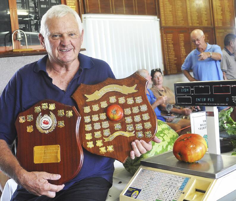 Gunnedah's grand tomato championship has run for more than 30 years, with Ron Fuller a keen contender, but a lack of enthusiasm has cruelled the event two years in a row.