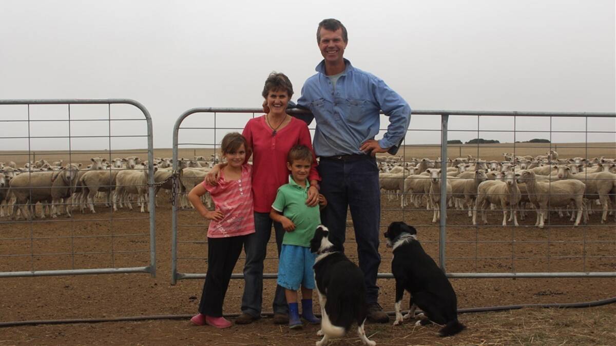 Modern management advice presented at Ewe Time forums across the south can help the whole family, like the Peddies, Hamilton Vic, where the forum will visit later this month.