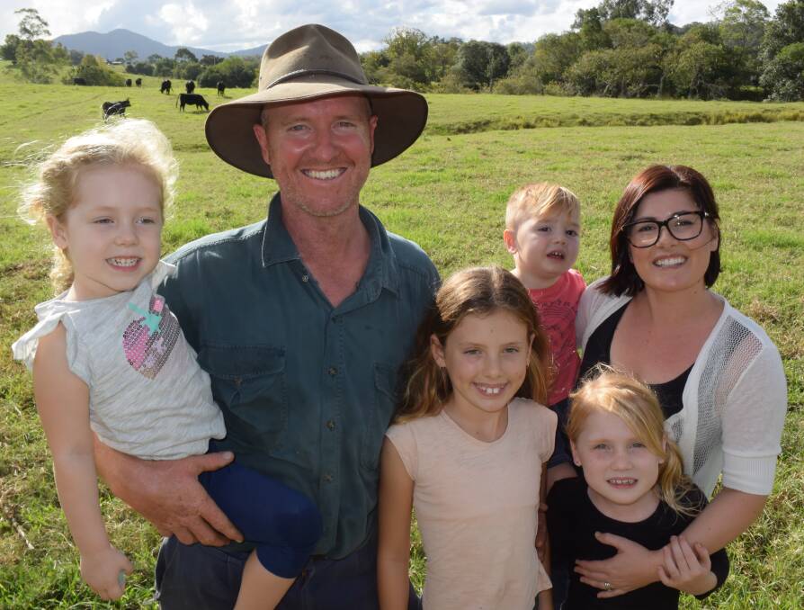 MATTER OF TIMING: The Green family, Untungun via Macksville - Sylvie, Mick, Marli, Jaxon, Ruby and Debbie. Clever, multi-generational management yields better market results which allows this family to remain on the land.