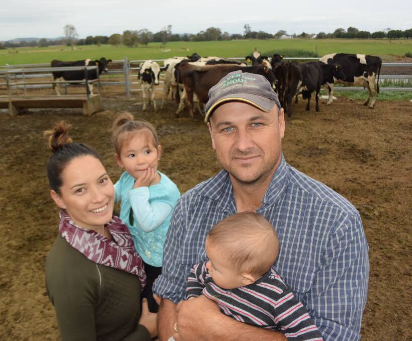  The Gould family, Charlee, Tennielle and Ben, from Greenridge via Casino, are able to take advantage of a stable milk market by running a lean operation and keeping their focus 'within the farm gates'.