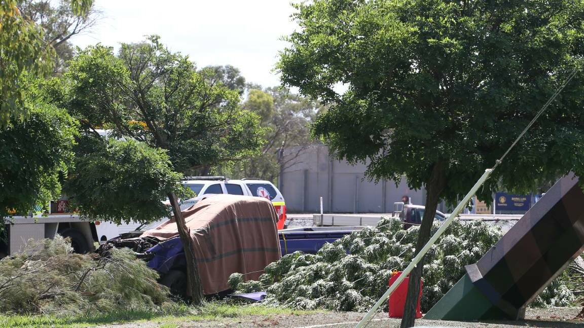 The accident at Barellan. 