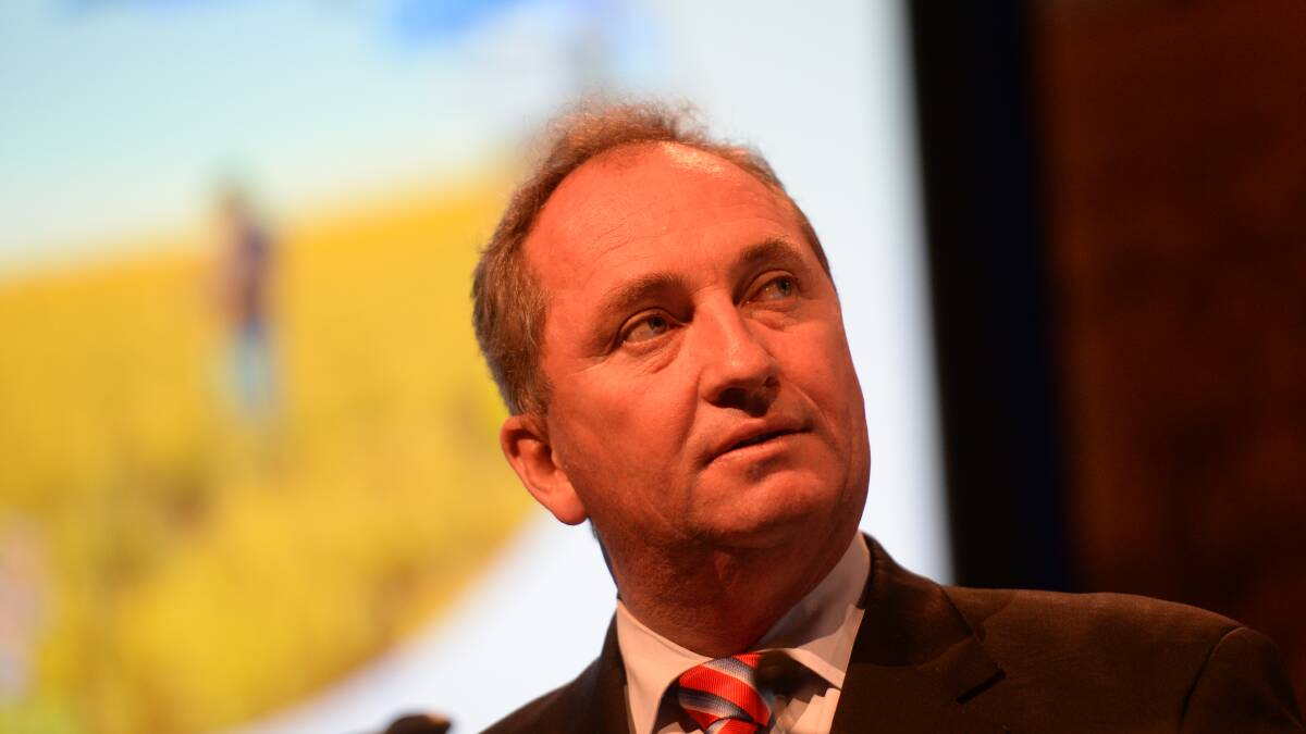 Barnaby Joyce will remain Agriculture and Water Resources Minister.