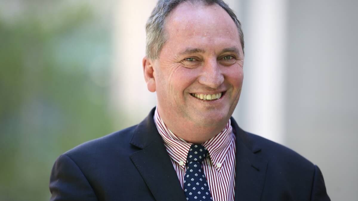 Barnaby Joyce says mum and dad enterprises are needed in the bush.