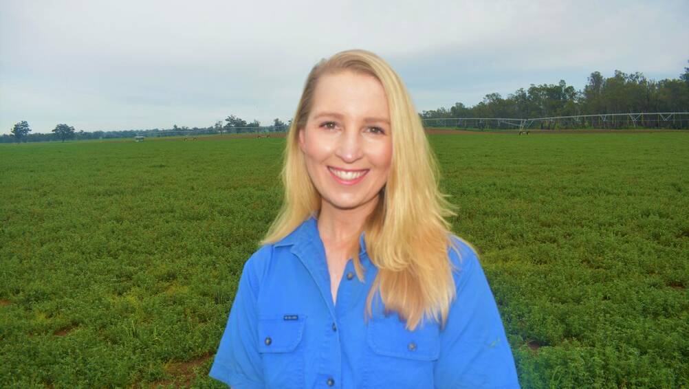 Claire Petterson from Collingullie is one of four NSW Nuffield Scholars for 2021. She will look at biosecurity practices that can be implemented in hay production. Photo: Nuffield Australia