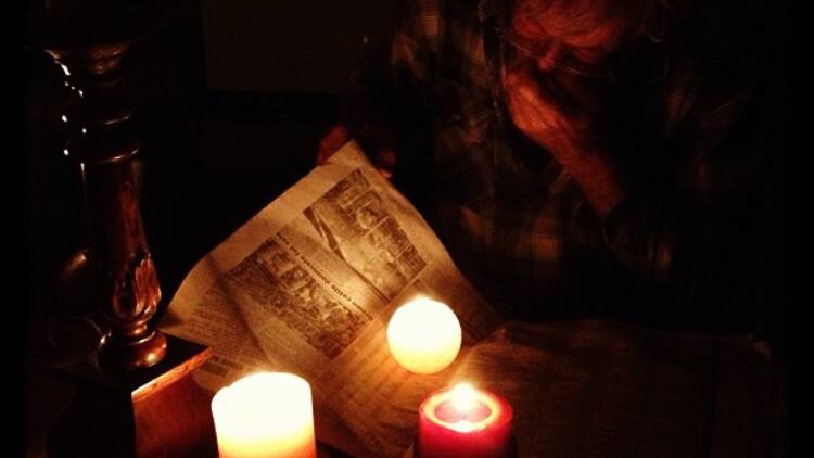 Jillian's father Greg, formerly of Coonamble district, is an avid reader of The Land, even in a blackout!