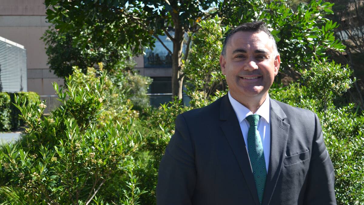 NSW Nationals leader John Barilaro is promising a new emphasis on the individual and mental health and wellbeing as his government seeks to win a third term.