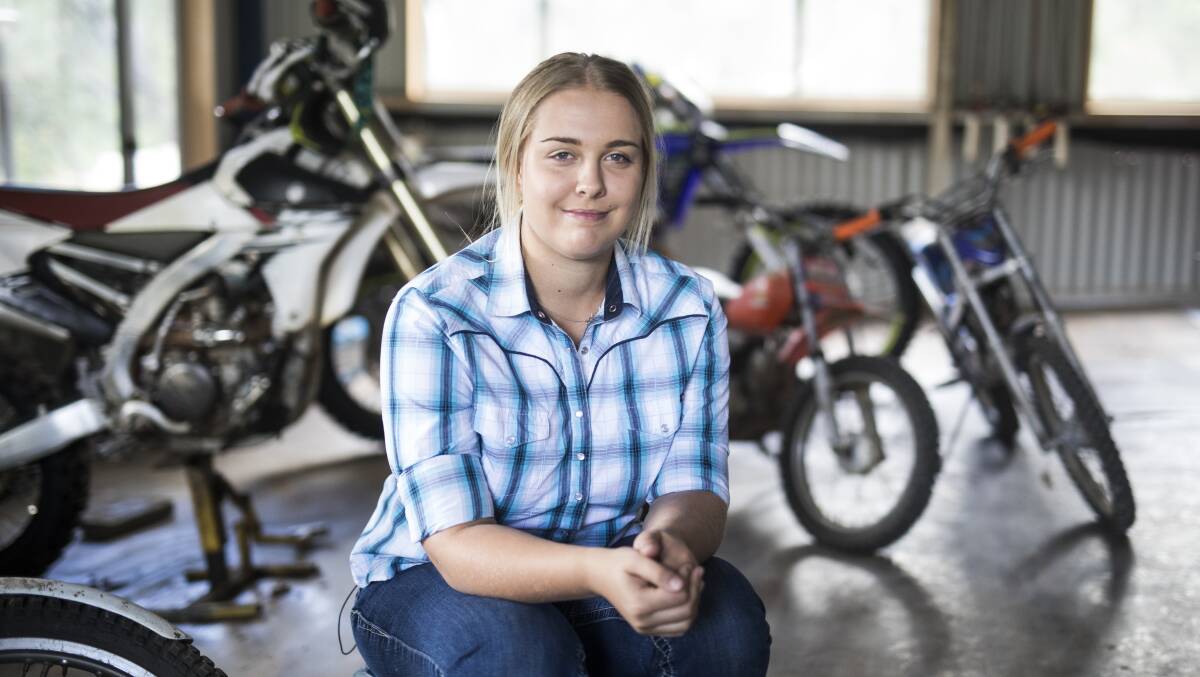 Amber Thomas suffered severe facial injuries in a quad bike accident two years ago. She is part of the government's new quad bike ad safety campaign.