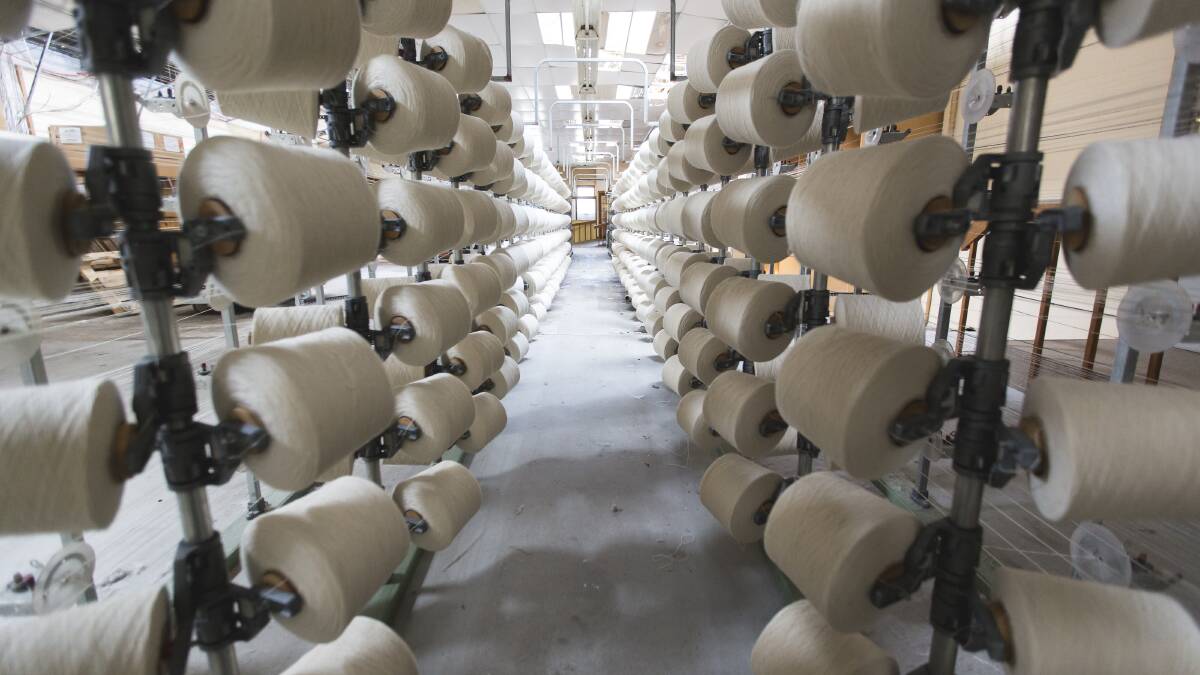 Australia’s oldest woollen mill reaches out to keep lines running