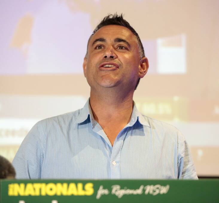 NSW Nationals leader and Regional NSW Minister John Barilaro has outlined  massive new investments in regional towns and cities to "turbocharge" the economy.