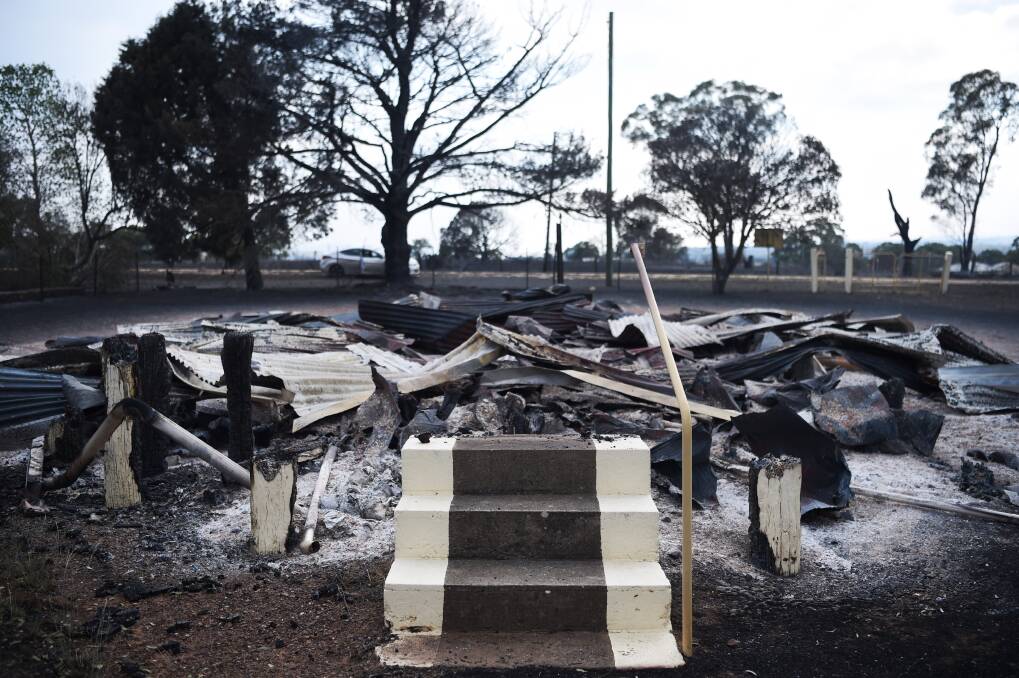 Take a look at how the village of Uarbry is recovering from February's catastrophic bushfire. 