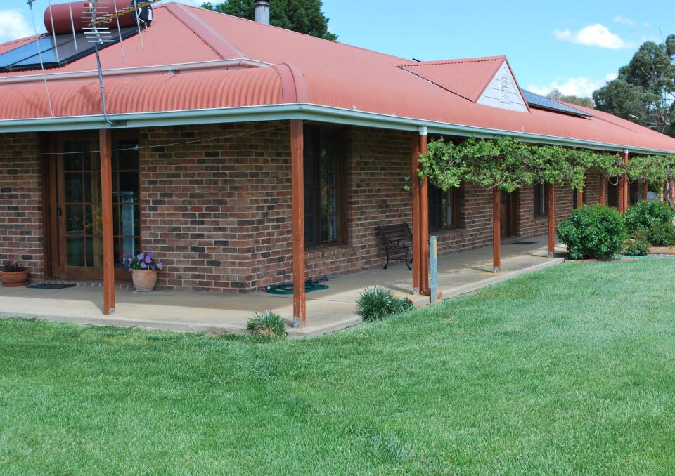 A feature of the property is the 40-square brick homestead, built in the 1990s and incorporating four bedrooms.